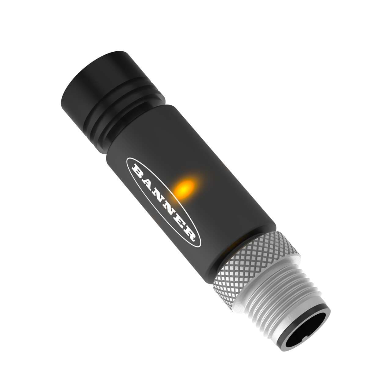 Banner TL15A2Q Banner TL15A2Q - TL15 Series: In-Line Audible Segment; Voltage: 12-30 V dc; Housing: PVC; IP67; Input: PNP; Audible: Pin 2; Male-Female 5-pin M12 Integral QD TL15A2Q on Powermatic Associates