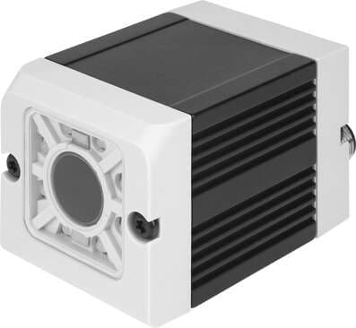 Festo 8058734 colour sensor SBSI-F-AF-R3C-F12-W With integrated lens (f :  12  mm), white LED lighting, Ethernet interface, RS 232 and PROFINET, for various tasks such as checking for presence and quality inspection, expanded function. Vision sensor version: Colour sen 8058734 on Powermatic Associates