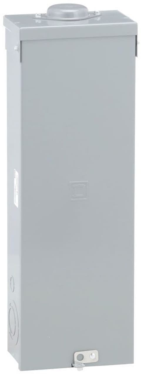 Schneider Electric Q22200NRB Square D by Schneider Electric Q22200NRB is an enclosure designed specifically for mold case circuit breakers. It supports a rated current range from 100A to 200A and falls under the Q-Frame sub-range. The dimensions of this product are H594mm x W194mm x D121mm (H23.39" x W7.64" x D4.75"), ensuring it can accommodate the specified circuit breakers within its steel construction. It offers a degree of protection rated at NEMA 3R, suitable for various environmental conditions. This enclosure is compatible with both 2 Pole and 3 Pole configurations, providing versatility in its application. Q22200NRB on Powermatic Associates