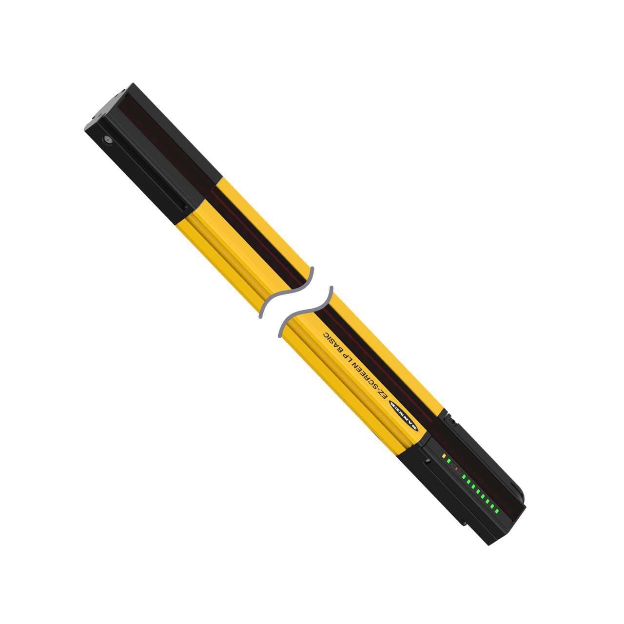 Banner SLPVAR14-410 EZ-SCREEN Low Profile BASIC, Receiver; Resolution: 14 mm Response (Tr): 13.5 ms; Beams: 41; Range: 0.1-4 m (4 in - 13.1 ft); Height 410 mm (16.1 in); Removable Disconnect (RD) Cordsets & Mounting Hardware Ordered Separately SLPVAR14-410 on Powermatic Associates