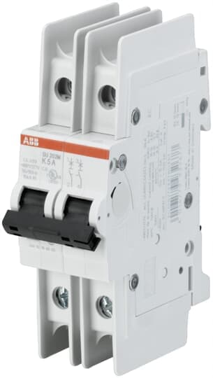 ABB Control SU202M-K1.6 SU202M-K1.6 ABB Control - UL489 MCB 2P K 1.6A 480/277 SU202M-K1.6 on Powermatic Associates