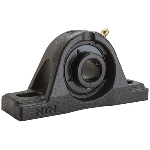 NSK UCP324D1 Pillow Block Bearing; 2 Bolt Pillow Block; 120MM Bore; 160MM Base to Center Height; Set Screw Mount; Ball Bearing; Relubricatable; Cast Iron; Non-Expansion UCP324D1 on Powermatic Associates