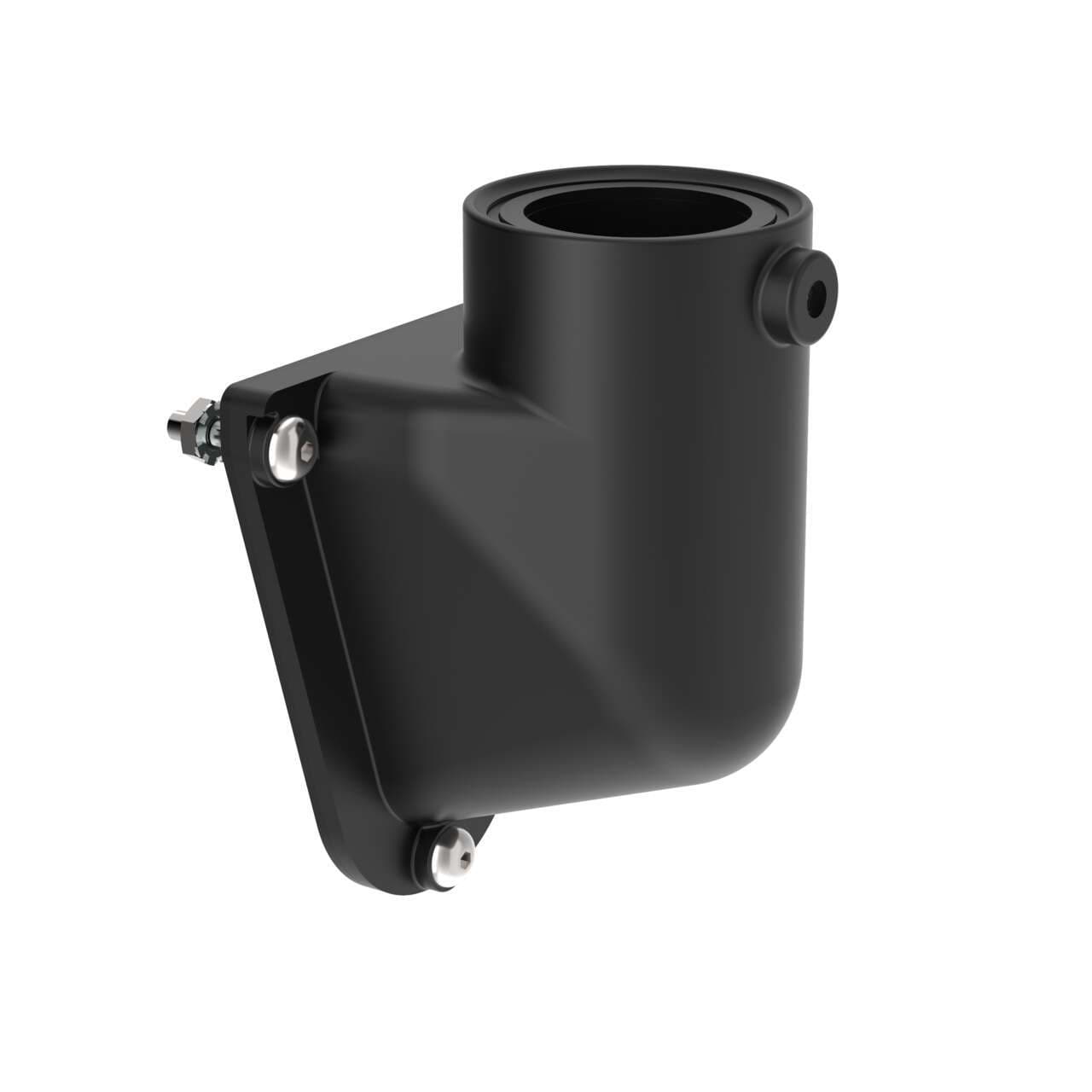 Banner LMB30RA Bracket: Indicator Light Mounting; Right-Angle; Fits M30 x 1.5 Base; Color: Black LMB30RA on Powermatic Associates