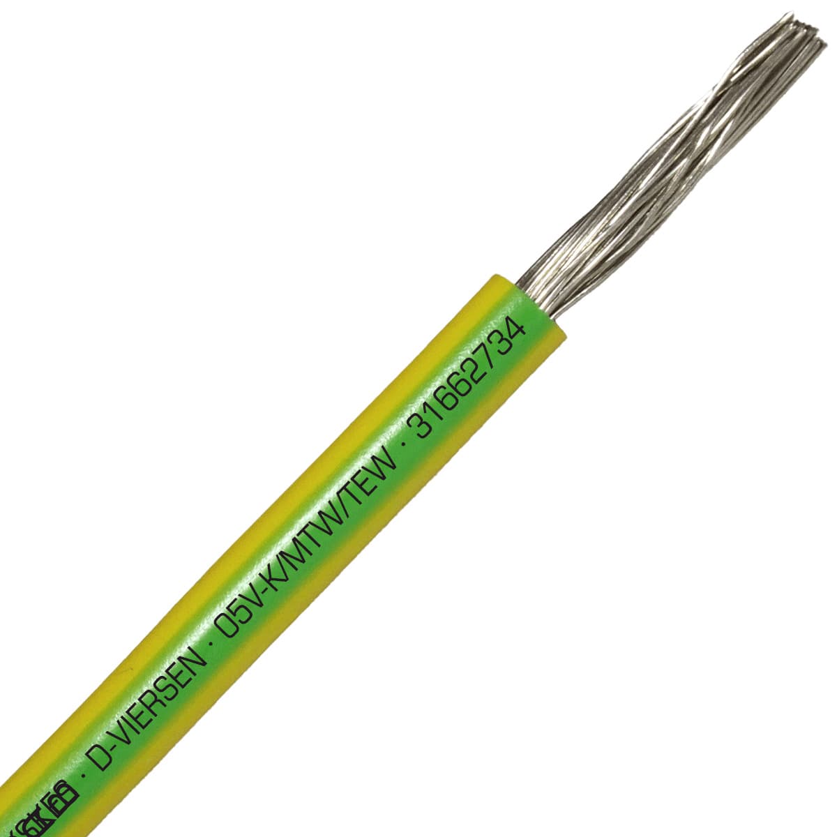 SAB 31662734 05V-K/MTW/TEW (UL/CSA/CE) - 22 AWG hook-up wire, Green/Yellow 31662734 on Powermatic Associates