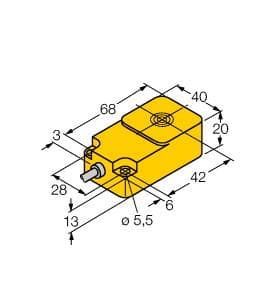 Turck BI22-Q20-RP6X2/S400-S946 BI22-Q20-RP6X2/S400-S946 Turck - BI22-Q20-RP6X2/S400-S946 Inductive Sensor, With Extended Temperature Range BI22-Q20-RP6X2/S400-S946 on Powermatic Associates