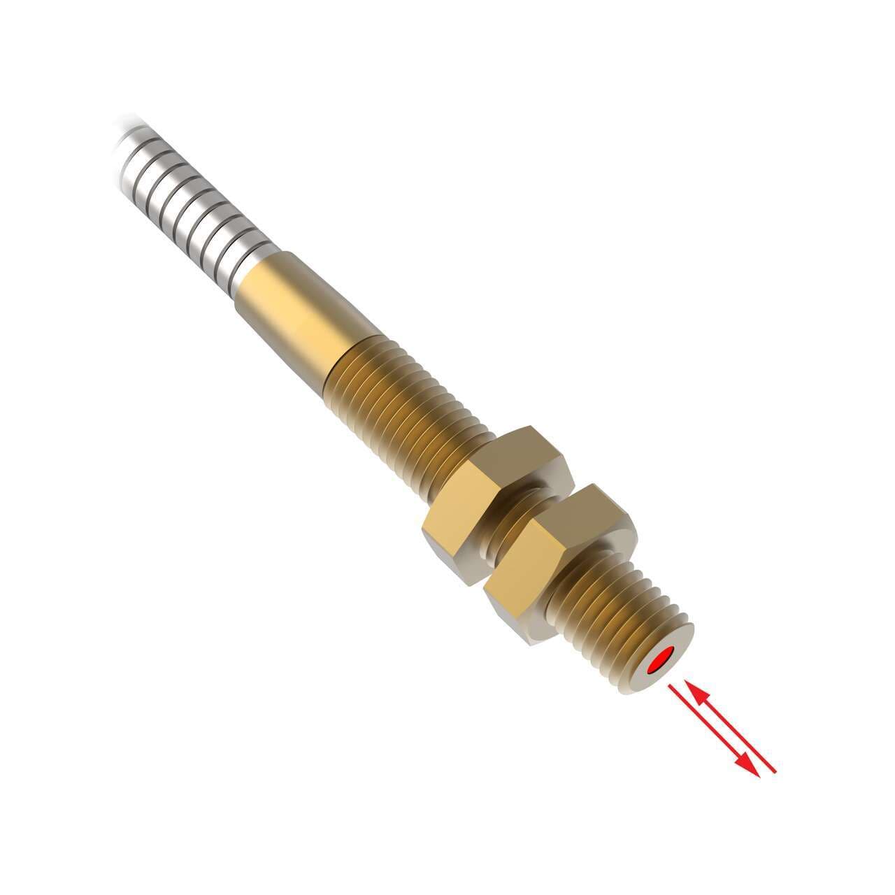 Banner BT26S Diffuse Mode Bifurcated Glass Fiber 72 long; 0.125 dia. Bundle; Stainless Steel Sheath; Threaded sensing tip BT26S on Powermatic Associates