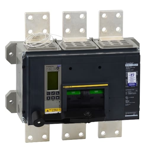 Schneider Electric RGF36080U74AE1 MOLDED CASE CIRCUIT BREAKER 600V 800A RGF36080U74AE1 on Powermatic Associates
