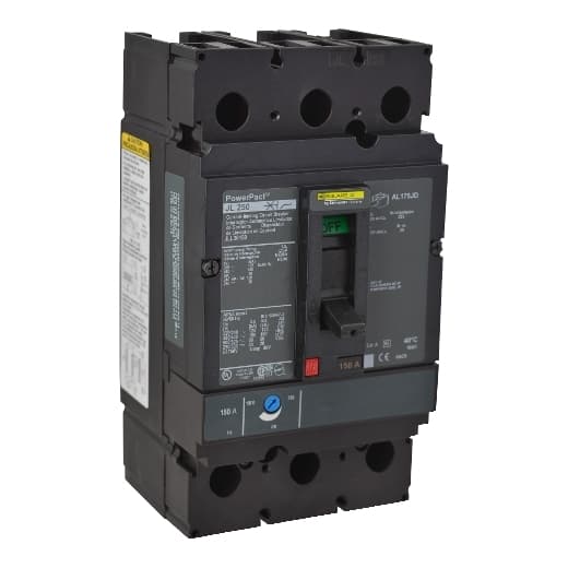 Schneider Electric JLL36200T Circuit breaker, PowerPacT J, unit mount, thermal-magnetic, 200A, 3 pole 50 kA, 600 VAC JLL36200T on Powermatic Associates