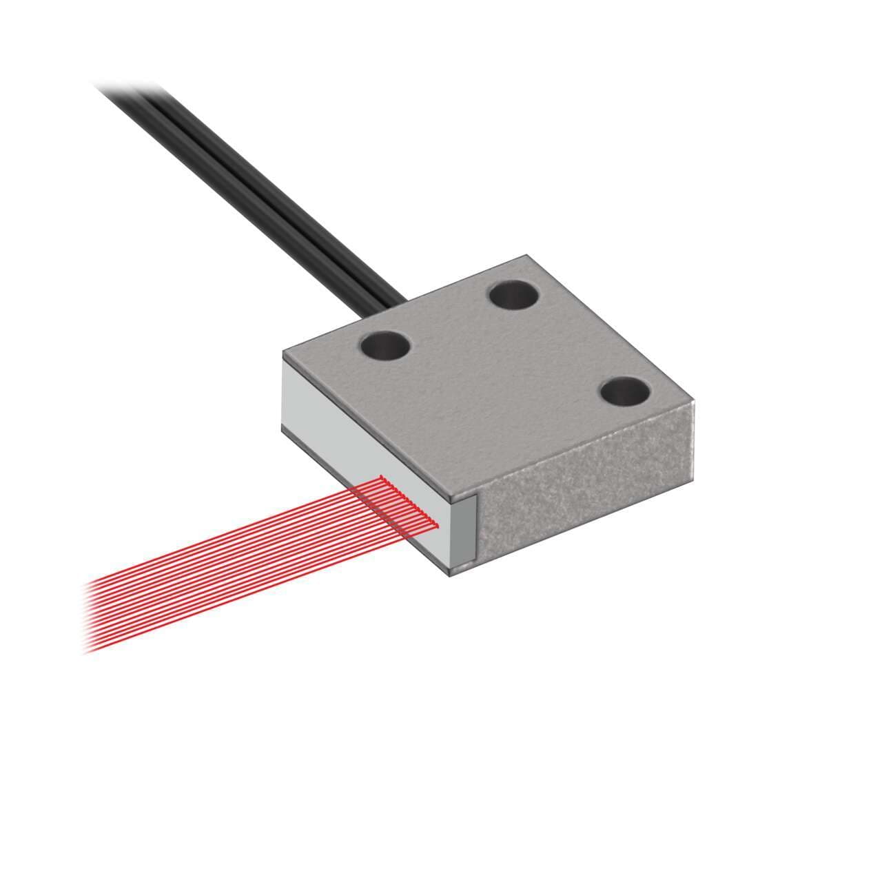 Banner PBRS1X166U Plastic Fiber, Diffuse Reflective; Core Dia.: 16 x 0.25 mm; Fiber Length 2 m; Rectangle , Sideview; Free cut PBRS1X166U on Powermatic Associates