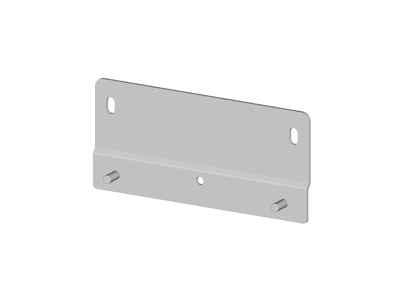 Saginaw Control SCE-MST8 Strap, Nema-3R Mounting, Height:3.25", Width:7.00", Depth:0.19", ANSI-61 gray powder coat SCE-MST8 on Powermatic Associates