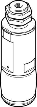 Festo 1320830 bellows gripper DHEB-63-E-U-S-P Size: 63, Stroke of the bellows: 25 mm, Min. diameter to be gripped: 66 mm, Max. diameter to be gripped: 85 mm, Assembly position: Any 1320830 on Powermatic Associates