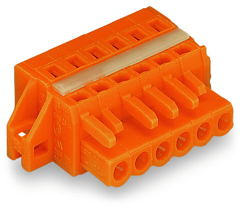 WAGO 231-322/027-000 231-322/027-000 WAGO - 1-conductor female connector; CAGE CLAMP®; 2.5 mm²; Pin spacing 5.08 mm; 22-pole; clamping collar; 2,50 mm²; orange 231-322/027-000 on Powermatic Associates