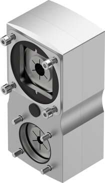 Festo 1203112 parallel kit EAMM-U-110-D60-100A-120-S1 Suitable for electric drives. Size: 110, Assembly position: Any, Gear unit ratio: 1:1, Max. speed: 5000 1/min, Storage temperature: -25 - 60 °C 1203112 on Powermatic Associates