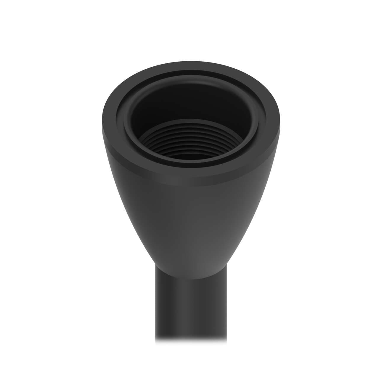 Banner FLX9-DM30 Banner FLX9-DM30 - Flexible Mounting Arm - Length 9 in; Black Vinyl-Coated Steel; Direct Mount: 2 x 1/4-20 W/1.375 Spacing; M30 x 1.5 FLX9-DM30 on Powermatic Associates