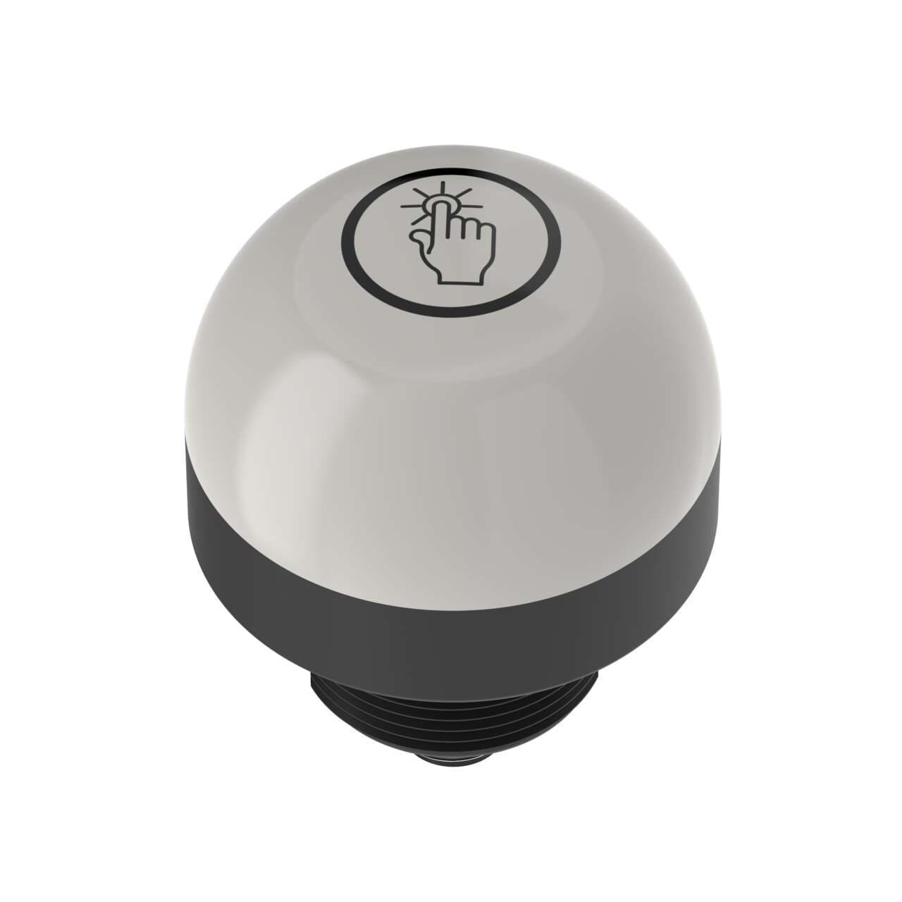 Banner K50APTRGEQ K50 Series EZ-LIGHT: 2-Color Touch Sensor; Job Light; Overrides Touch Light; Volt: 12-30 V dc; Housing: PC; IP67 IP69K; Input: PNP (NO); Colors: Red Green; 4-pin M12 Integral QD K50APTRGEQ on Powermatic Associates