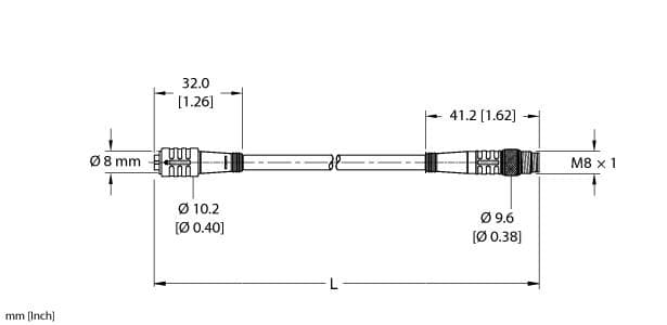 Turck PKG 3Z-0.5-PSG 3M PKG 3Z-0.5-PSG 3M Turck - PKG 3Z-0.5-PSG 3M Actuator and Sensor Cordset, Extension Cable PKG 3Z-0.5-PSG 3M on Powermatic Associates