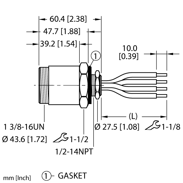 GSDFA 40-2M/14.5/NPT/S3063 on Powermatic Associates