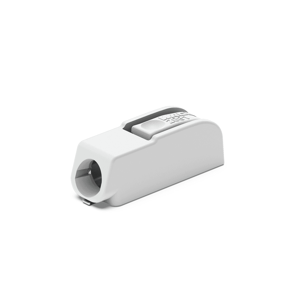 WAGO 2061-601/998-404 2061-601/998-404 WAGO - SMD PCB terminal block; push-button; 1.5 mm²; Pin spacing 6 mm; 1-pole; Push-in CAGE CLAMP®; in tape-and-reel packaging; 1,50 mm²; white 2061-601/998-404 on Powermatic Associates