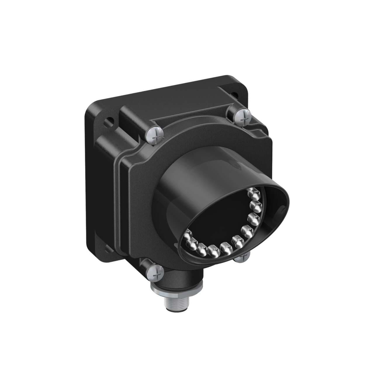 Banner SP150YPQ EZ-LIGHT Traffic Series: 1-Indicator Daylight Visible; Voltage: 15-30 V dc; Housing: Polycarbonate; IP67; Input: PNP/NPN Selectable; Color: Yellow; 4-pin M12 Integral QD SP150YPQ on Powermatic Associates