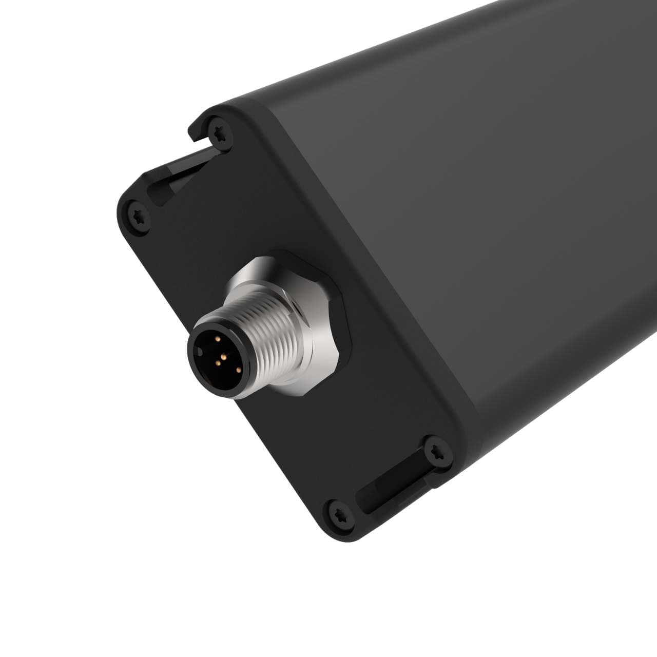 Banner LEDUV365LA580XG6-XQ Vision Light: 580 mm Linear Array - IP50; 24 High Intensity 365 nm UV LEDs - 24 V dc; Clear Glass Window; 5-pin M12 QD LEDUV365LA580XG6-XQ on Powermatic Associates