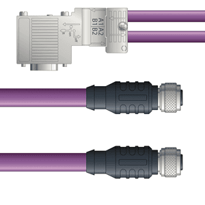 Lapp PB4110110F02 PB4110110F02 - LAPP UNITRONIC® PROFIBUS Cordsets 24 AWG / 1 pair Bus - Violet Polyurethane (PUR) - M12 Female and M12 Female / D-sub Node connectors - 2m PB4110110F02 on Powermatic Associates