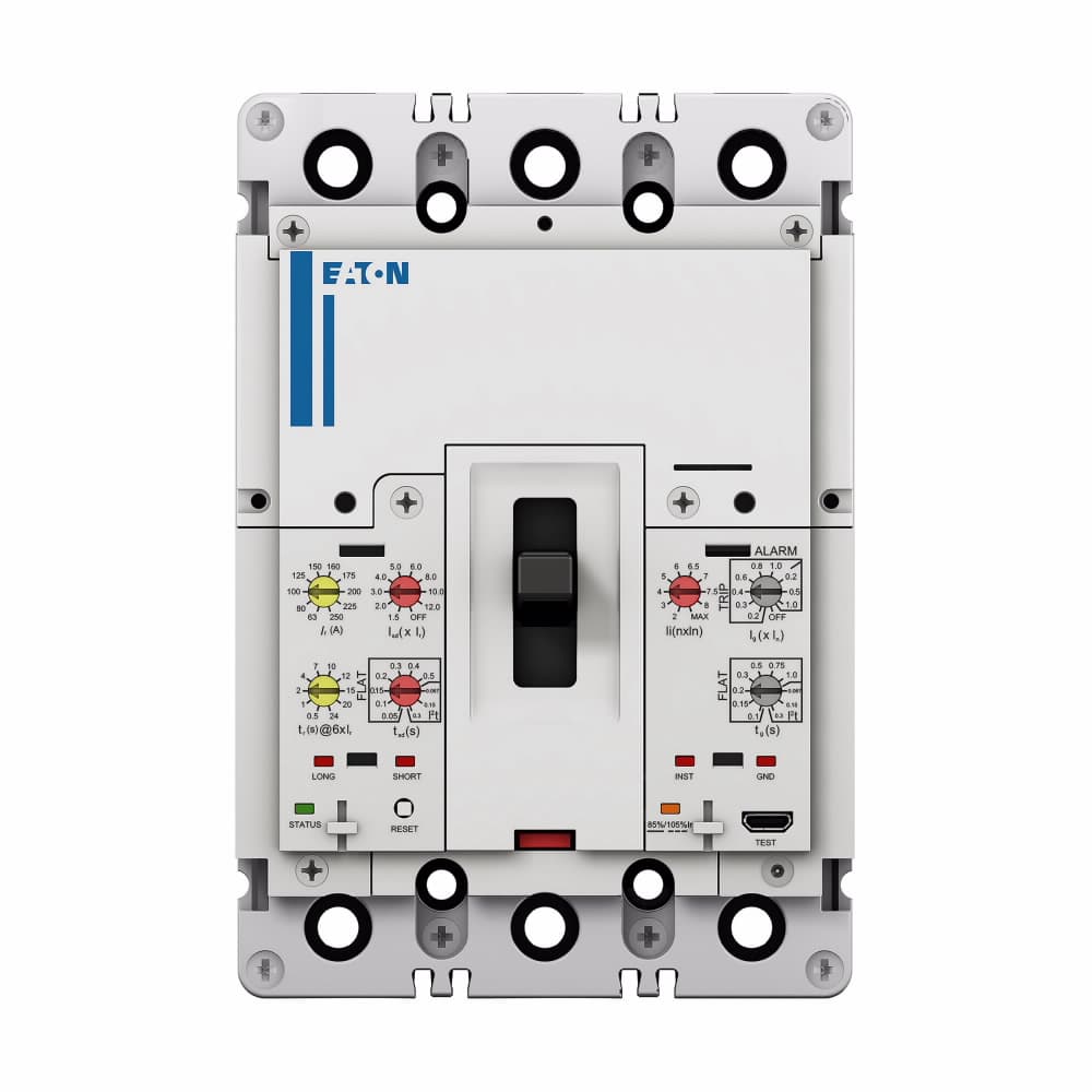 Eaton PDG24G0150D2MK Eaton Power Defense molded case circuit breaker, Globally Rated, Frame 2, Four Pole (100% N), 150A, 35kA/480V, PXR20D LSI w/ Modbus RTU and Relays, Standard Terminals Line Only (PDG2X4TA225) PDG24G0150D2MK on Powermatic Associates