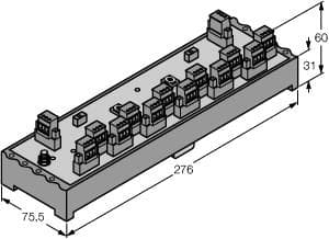 Turck JRBS-40SC-12R/EX JRBS-40SC-12R/EX Turck - JRBS-40SC-12R/EX FOUNDATION fieldbus and PROFIBUS-PA, IP20 junction box, 12 channel JRBS-40SC-12R/EX on Powermatic Associates