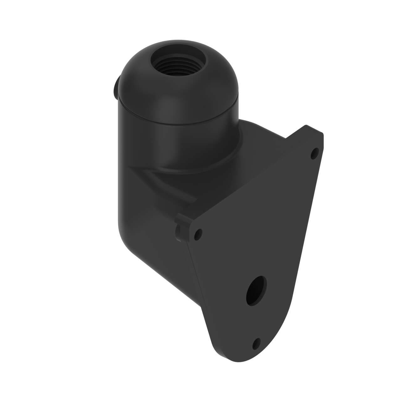 Banner LMBE12RA Bracket: Indicator Light Mounting; Right-Angle; Fits 1/2 in NPSM Pipe; Color: Black LMBE12RA on Powermatic Associates