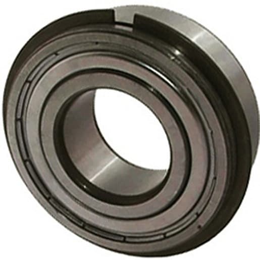 NSK 6312ZZNR Single Row Ball Bearing; 60MM Bore; 130MM Outside Diameter; 31MM Outer Race Width; 2 Metal Shields; ABEC 1 | ISO P0; No Filling Slot; Yes Snap Ring; C0-Medium Internal Clearance; Steel Cage 6312ZZNR on Powermatic Associates