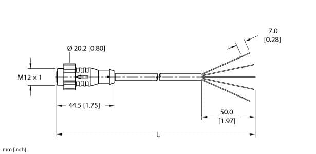 Turck EKRT-A5.502-DC24-5 EKRT-A5.502-DC24-5 Turck - EKRT-A5.502-DC24-5 Actuator and Sensor Cordset, Connection Cable EKRT-A5.502-DC24-5 on Powermatic Associates