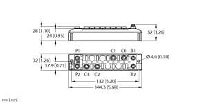 Turck TBEN-S1-4DXP TBEN-S1-4DXP Turck - TBEN-S1-4DXP Compact Multiprotocol I/O Module for Ethernet, 4 Universal Digital Channels, Configurable as PNP Inputs or 2.0 A Outputs TBEN-S1-4DXP on Powermatic Associates