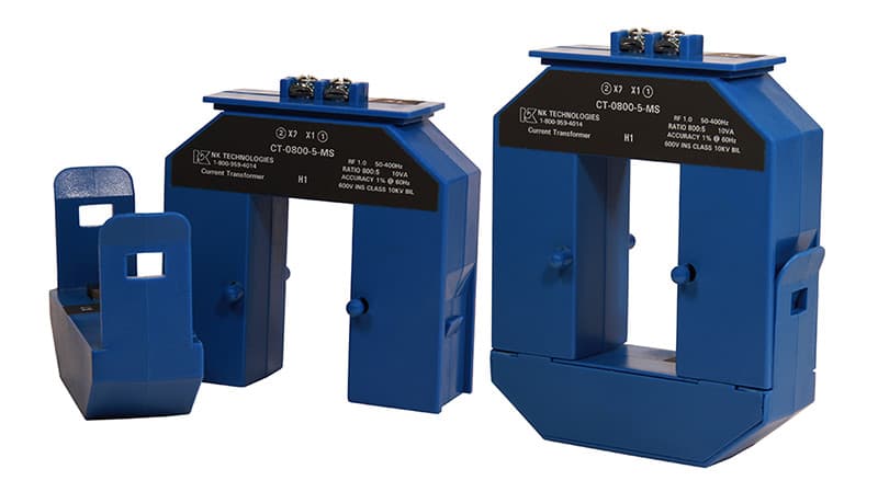 NK Technologies CTP-125-151-SP ProteCT™ Low Voltage CTs, 1.25 inch Square Aperture, Split-Core, 150 Amp Input, 0-0.333 VAC CTP-125-151-SP on Powermatic Associates