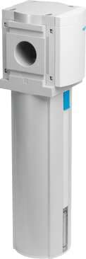 Festo 537154 micro filter MS12-LFM-G-AUV 0.01 µm filter, metal bowl guard, fully automatic condensate drain, flow direction from left to right. Series: MS, Size: 12, Design structure: Fibre filter, Grade of filtration: 0,01 µm, Condensate drain: (* fully automatic, * 537154 on Powermatic Associates