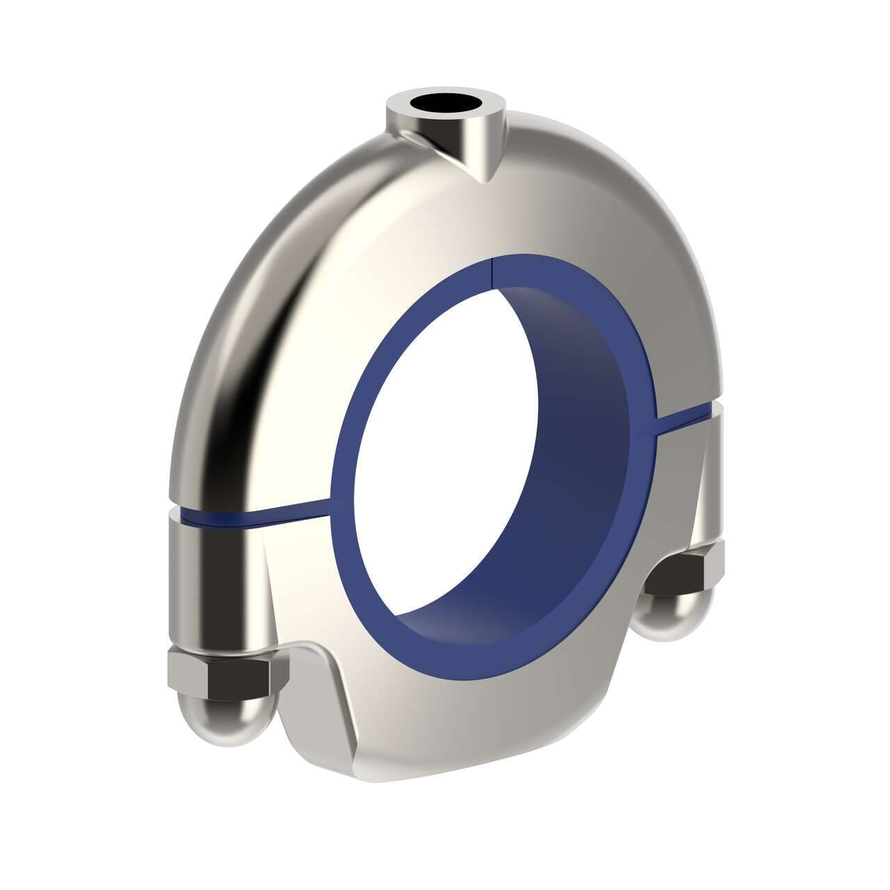 Banner EZLSA-MBK-HTE-2 EZ-SCREEN LS Accessory Bracket for IP69K LS; Includes Two Hygienic Stainless Steel Brackets and Hardware; Rotation: 360 Degrees; Cast, Polished 316 Stainless Steel with Rounded Edges for Cleanliness; FDA Compliant Gaskets EZLSA-MBK-HTE-2 on Powermatic Associates