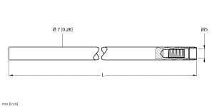 Turck LSRP-1000 LSRP-1000 Turck - LSRP-1000 Accessories, Rod Probe, For LS-5 Series LSRP-1000 on Powermatic Associates
