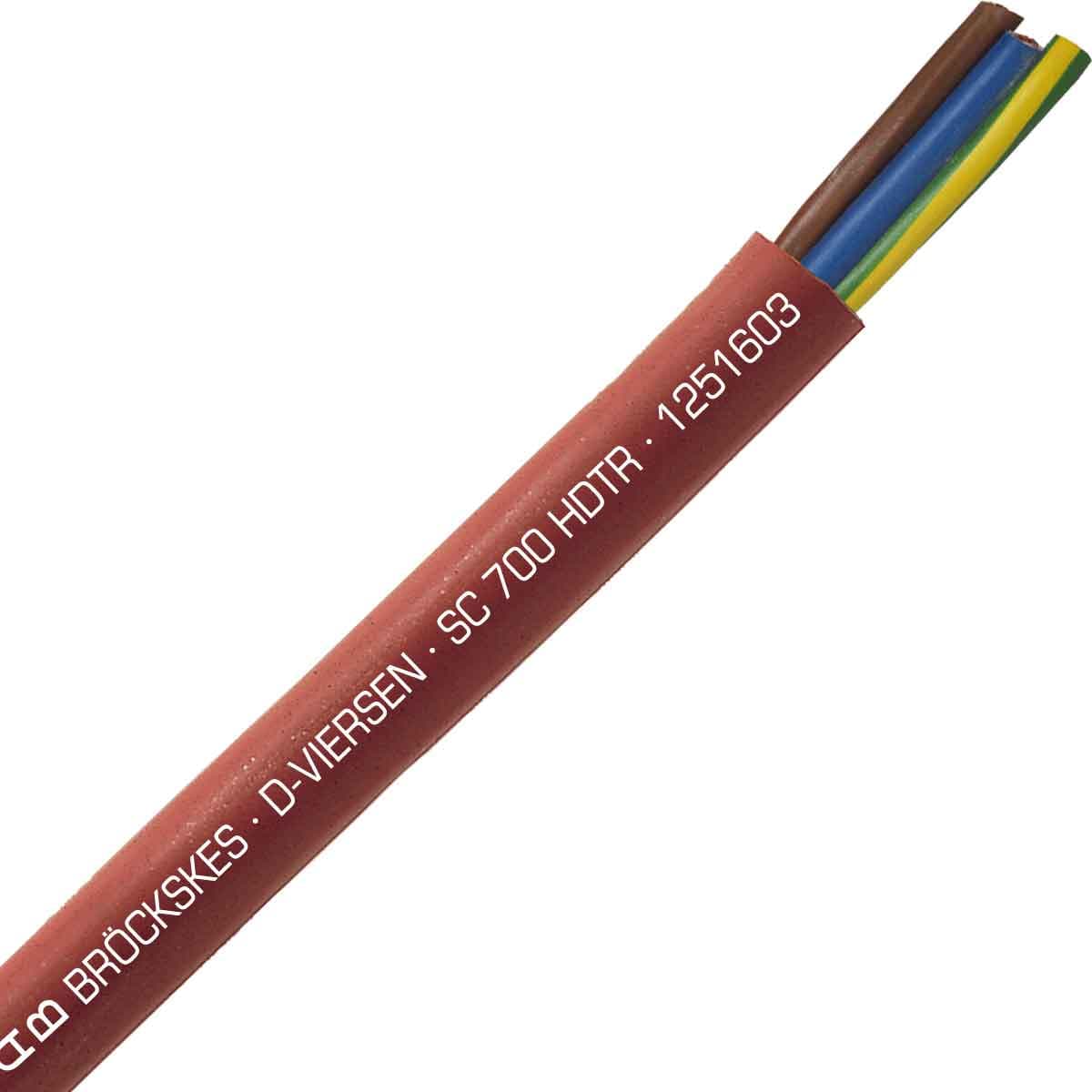 SAB 1251603 SC 700 HDTR - 16 AWG/3c, halogen-free high temperature silicone cable, UL, CSA, CE, RoHS 1251603 on Powermatic Associates