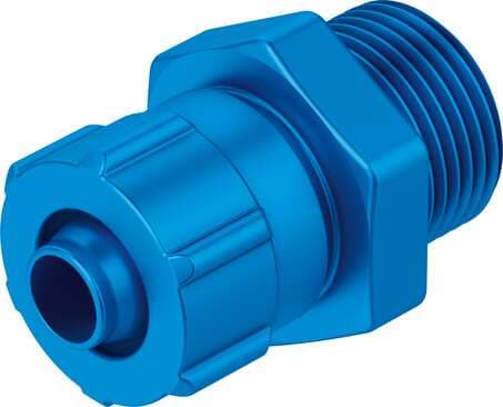 Festo 3562 quick connector CK-M5-PK-4 Male thread with sealing ring, metal version. Nominal size: 2,9 mm, Type of seal on screw-in stud: Sealing ring, Assembly position: Any, Maritime classification: see certificate, Operating medium: (* Compressed air in accordance 3562 on Powermatic Associates