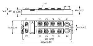 Turck TBIP-L5-4FDI-4FDX TBIP-L5-4FDI-4FDX Turck - TBIP-L5-4FDI-4FDX Block Module for EtherNet/IP and CIP Safety, Safe Digital Inputs and Outputs TBIP-L5-4FDI-4FDX on Powermatic Associates