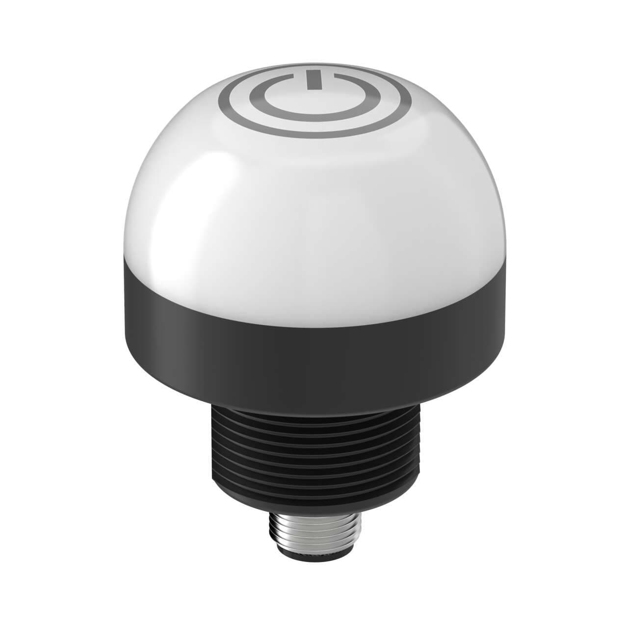 Banner K50PTKQ-STRTI K50 Pro Touch with IO-Link Series: RGB Touch Sensor; 18-30 V dc; Polycarbonate; IP67 IP69K; Multicolor; 4-pin M12 Integral QD; Laser Marked Start Icon K50PTKQ-STRTI on Powermatic Associates