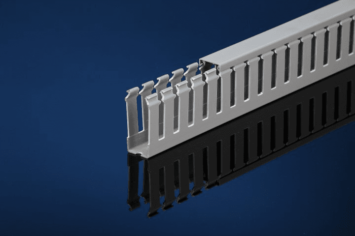 IBOCO T1-2215GA Wiring Duct 2 1/4 x 1 1/2 - Grey - With Adhesive T1-2215GA on Powermatic Associates