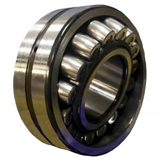 NSK 22211EAKE4C4 Spherical Roller Bearing; 55MM Tapered Bore; 100MM Outside Diameter; 25MM Width; C4-Extra Loose Clearance; Adapter Mount; Double Row of Spherical Roller Bearing; Steel Cage Material; Open Enclosure; Relubricatable 22211EAKE4C4 on Powermatic Associates