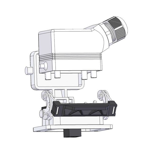 Mencom RJ45-CKIT Panel Interface Connector, Ethernet RJ45 connector kit with side entry hood RJ45-CKIT on Powermatic Associates