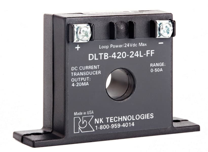 NK Technologies DLTE-420-24L-BP-SP DC Current Transducers, Loop-Powered, Bipolar Output (Bulk Packaged), Split-Core, 0-300 Amp range, 24 VDC Loop-Powered , 4-20 mA DLTE-420-24L-BP-SP on Powermatic Associates