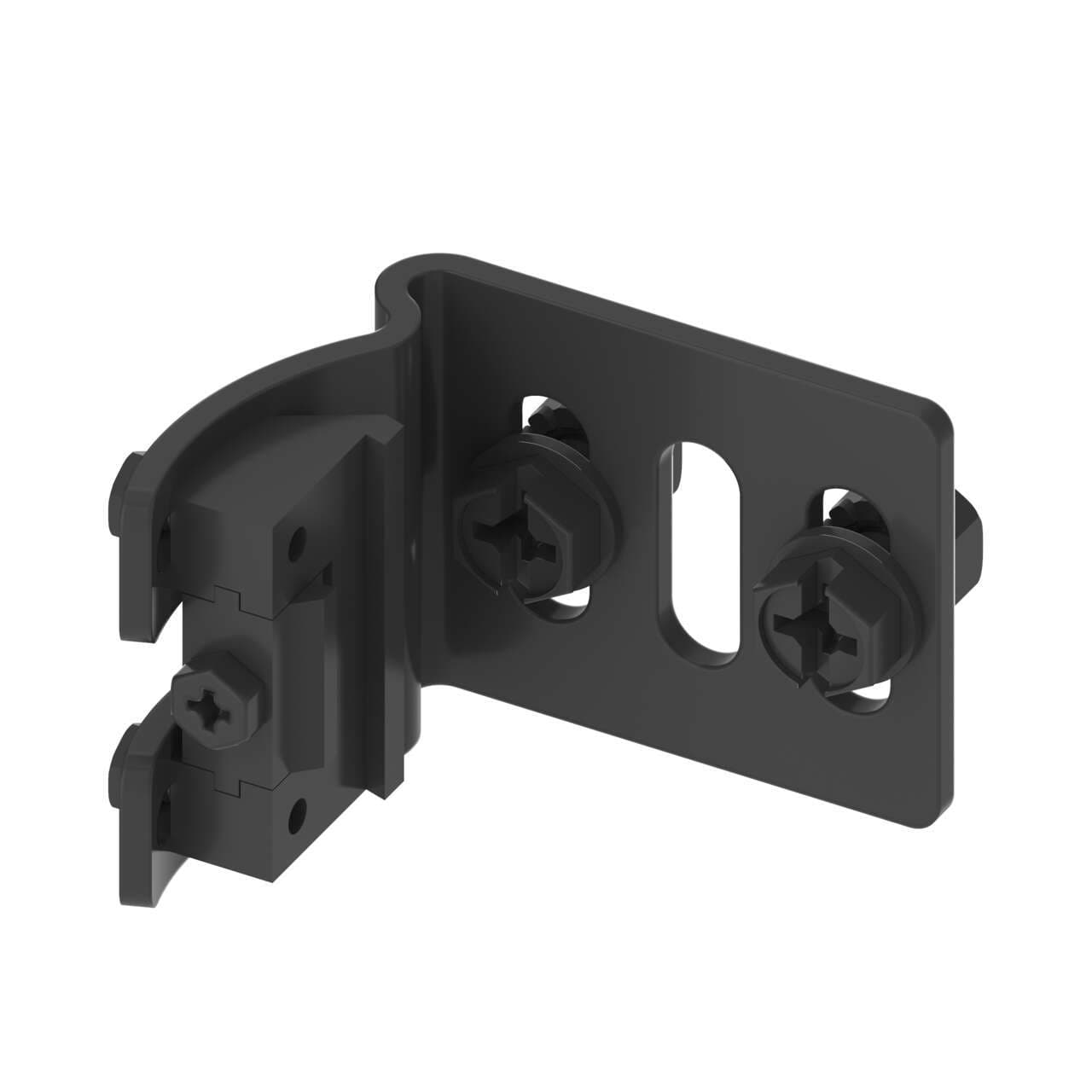 Banner LPA-MBK-12 Banner LPA-MBK-12 - EZ-SCREEN Low Profile Accessory Bracket: Side Mount; Includes One Bracket and Hardware; Rotation: + 10 Degrees and -30 Degrees; 14 ga Steel, Black Zinc Plated LPA-MBK-12 on Powermatic Associates