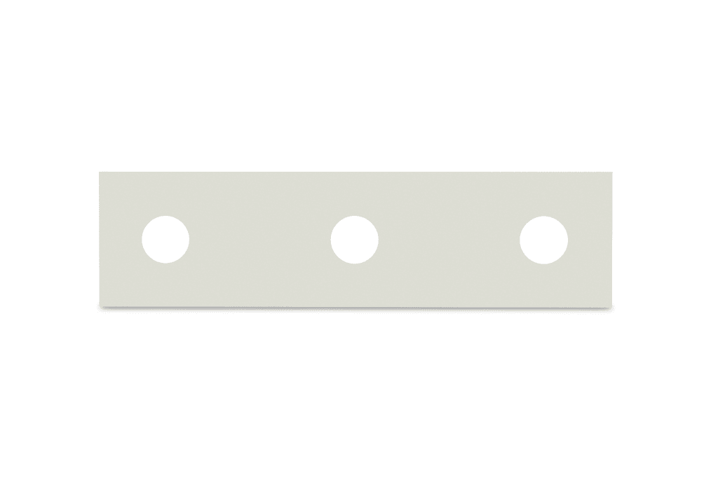 WAGO 884-1843 884-1843 WAGO - Jumper; for M12 stud bolts; 3-way; unplated; white 884-1843 on Powermatic Associates