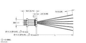 Turck MFS 6F-0.2 MFS 6F-0.2 Turck - MFS 6F-0.2 Actuator and Sensor Receptacle, Rear Mount, Threaded or Snap Connecction MFS 6F-0.2 on Powermatic Associates