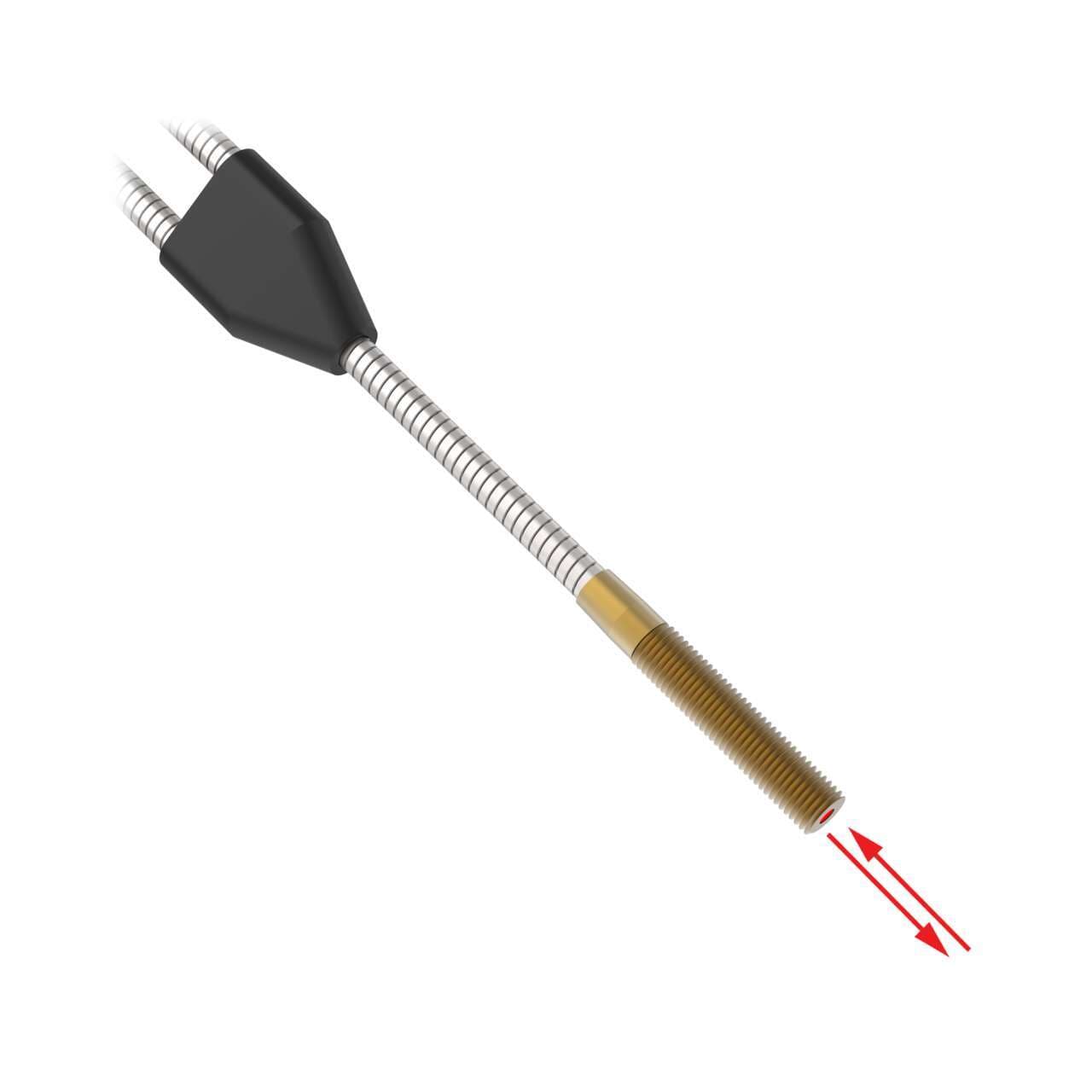 Banner BT26S Diffuse Mode Bifurcated Glass Fiber 72 long; 0.125 dia. Bundle; Stainless Steel Sheath; Threaded sensing tip BT26S on Powermatic Associates