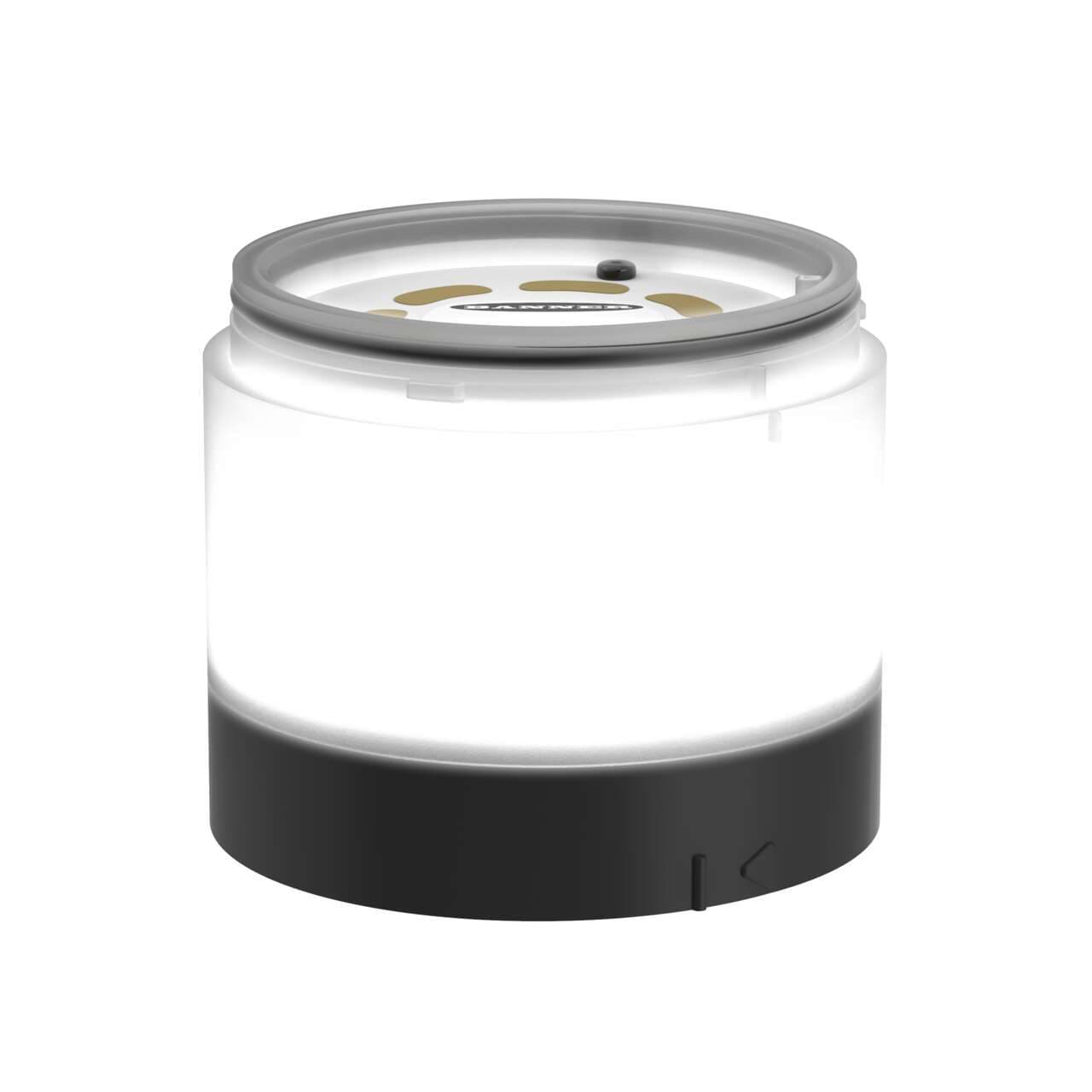 Banner SG-TL70B-W Banner SG-TL70B-W - TL70 Basic Light Module; Color: White; Voltage: 12-30 V dc; Environmental Rating: IP65; Steady On/Flashing; Black Housing SG-TL70B-W on Powermatic Associates