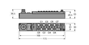 Turck SCOB-0008D-0002 SCOB-0008D-0002 Turck - SCOB-0008D-0002 piconet Stand-alone Module for CANopen, 8 Digital Outputs 2 A (4 A in Total) SCOB-0008D-0002 on Powermatic Associates
