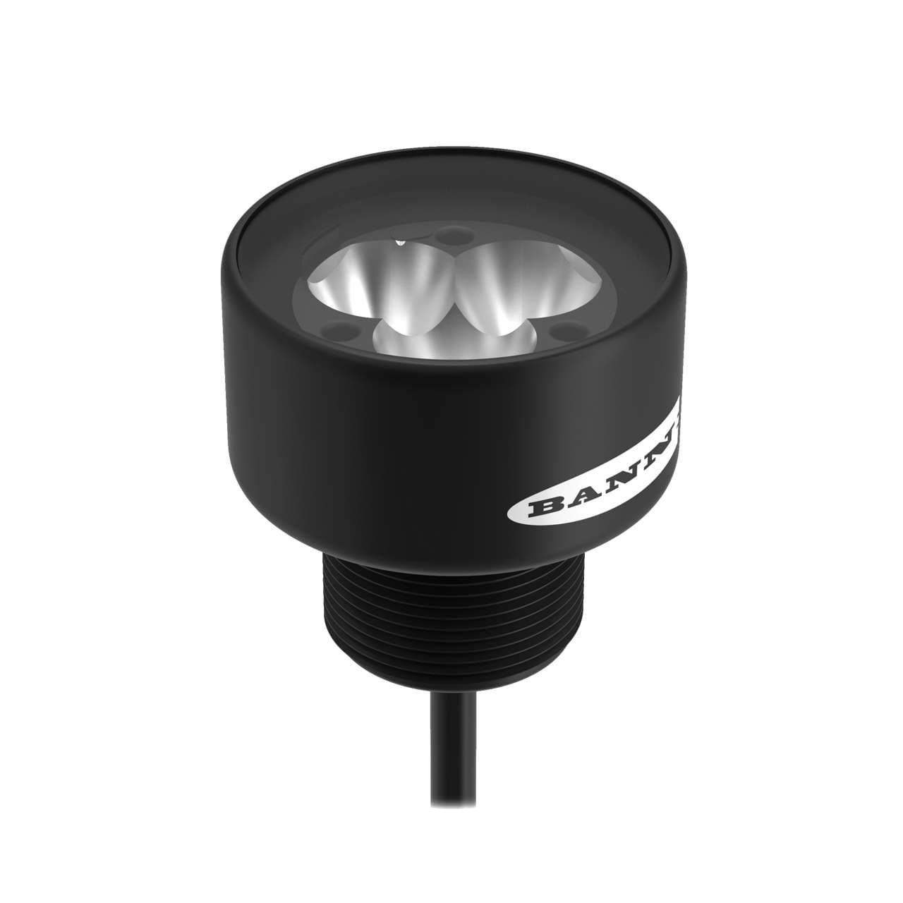 Banner LEDGS50L20 Vision Light-50 mm Spot Light; Voltage: 12-30 V dc; Environmental Rating: IP67; Color: Green; 20 Deg Lens; 2 m (6.5 ft) Cable LEDGS50L20 on Powermatic Associates